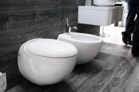 Унитаз подвесной  Sanita Luxe "Ringo" RNGSLWH0104 с сиденьем Soft Close