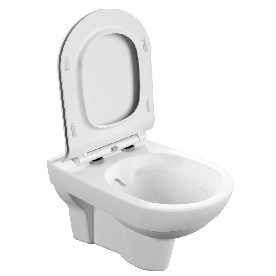 Подвесной унитаз CITY Clean On DPL EO slim