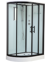 Timo Standart T-6602 Black R душевая кабина (120*85*220), шт