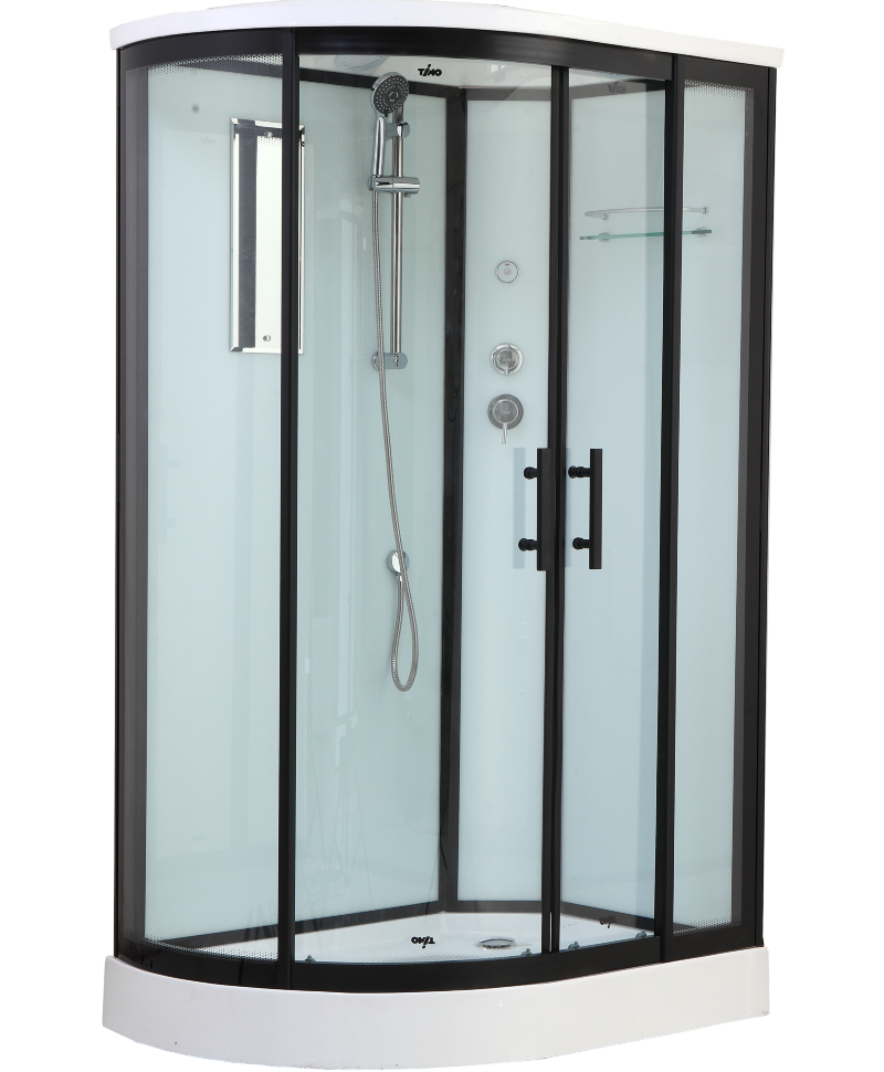 Timo Standart T-6602 Black R душевая кабина (120*85*220), шт