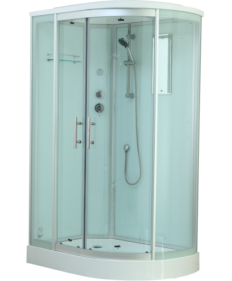 Timo Standart T-6602 Silver L душевая кабина (120*85*220), шт