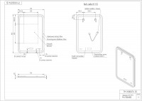 Зеркало LED 051 DESIGN PRO 55