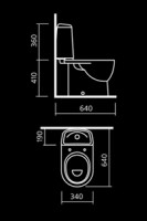 Унитаз-компакт Sanita Luxe "Best" BSTSLCC04020522 с сиденьем Soft Close