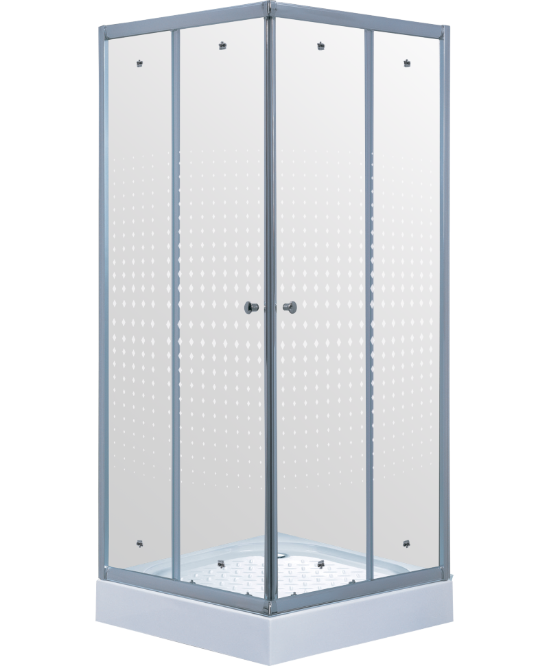 Timo душевой угол TL-9002 Romb Glass (90*90*200), шт