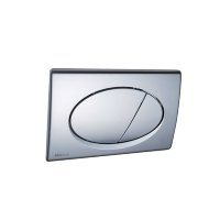М72 Кнопка системы инсталяции хром-матовая Dual Flash ALCA PLAST