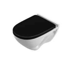 Унитаз подвесной Sanita Luxe "Attica" Luxe Color Black SL 